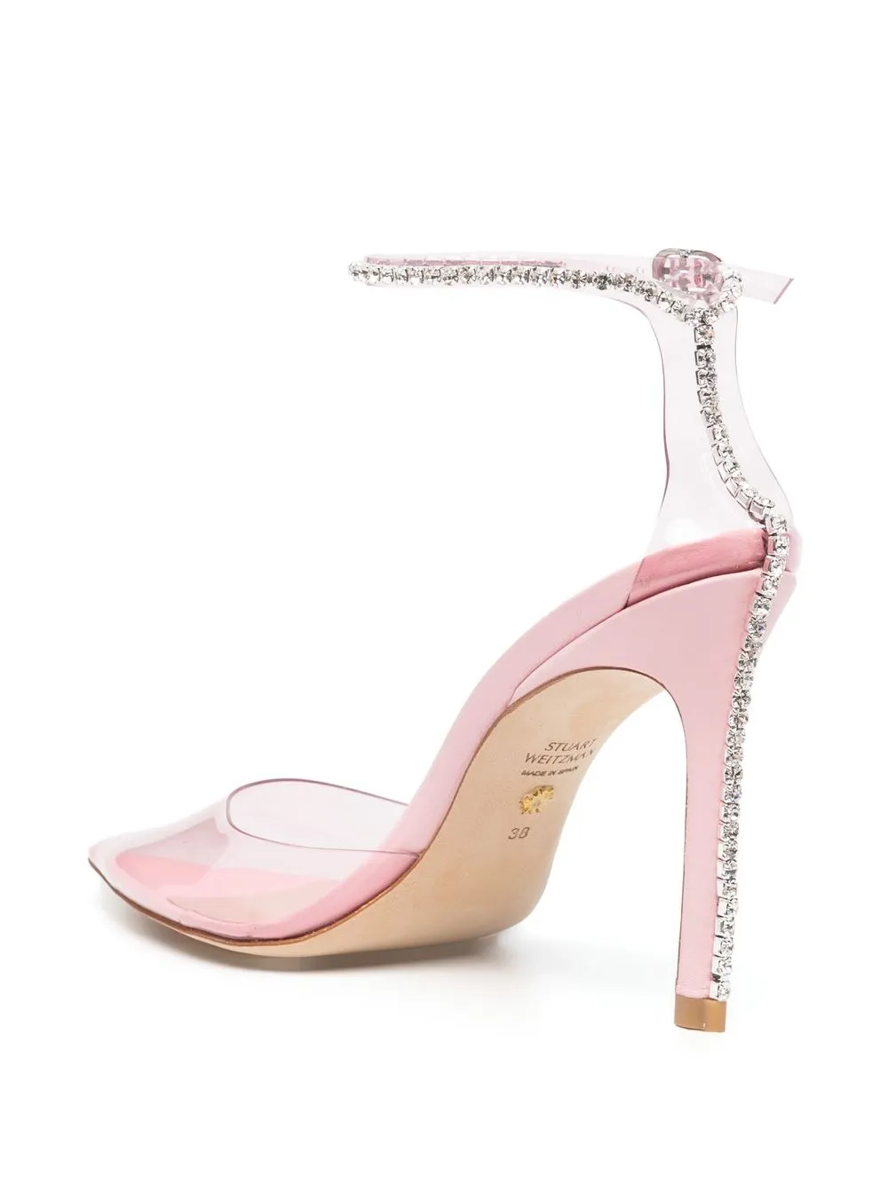 Stuart Weitzman crystal-embellished pointed pumps | Pumps | Image 2