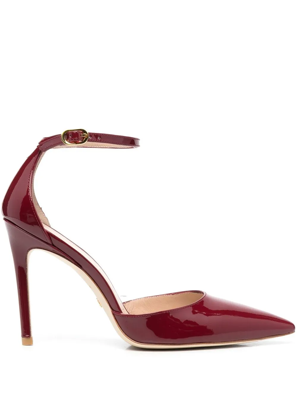 

Stuart Weitzman zapatillas con puntera en punta - Rojo