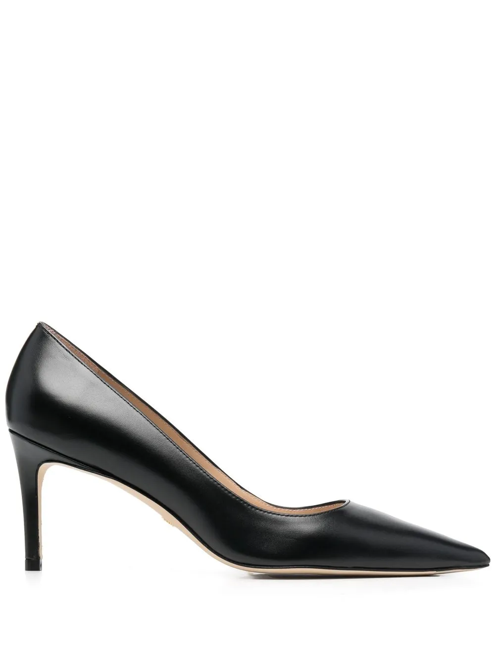 

Stuart Weitzman zapatillas con puntera en punta - Negro