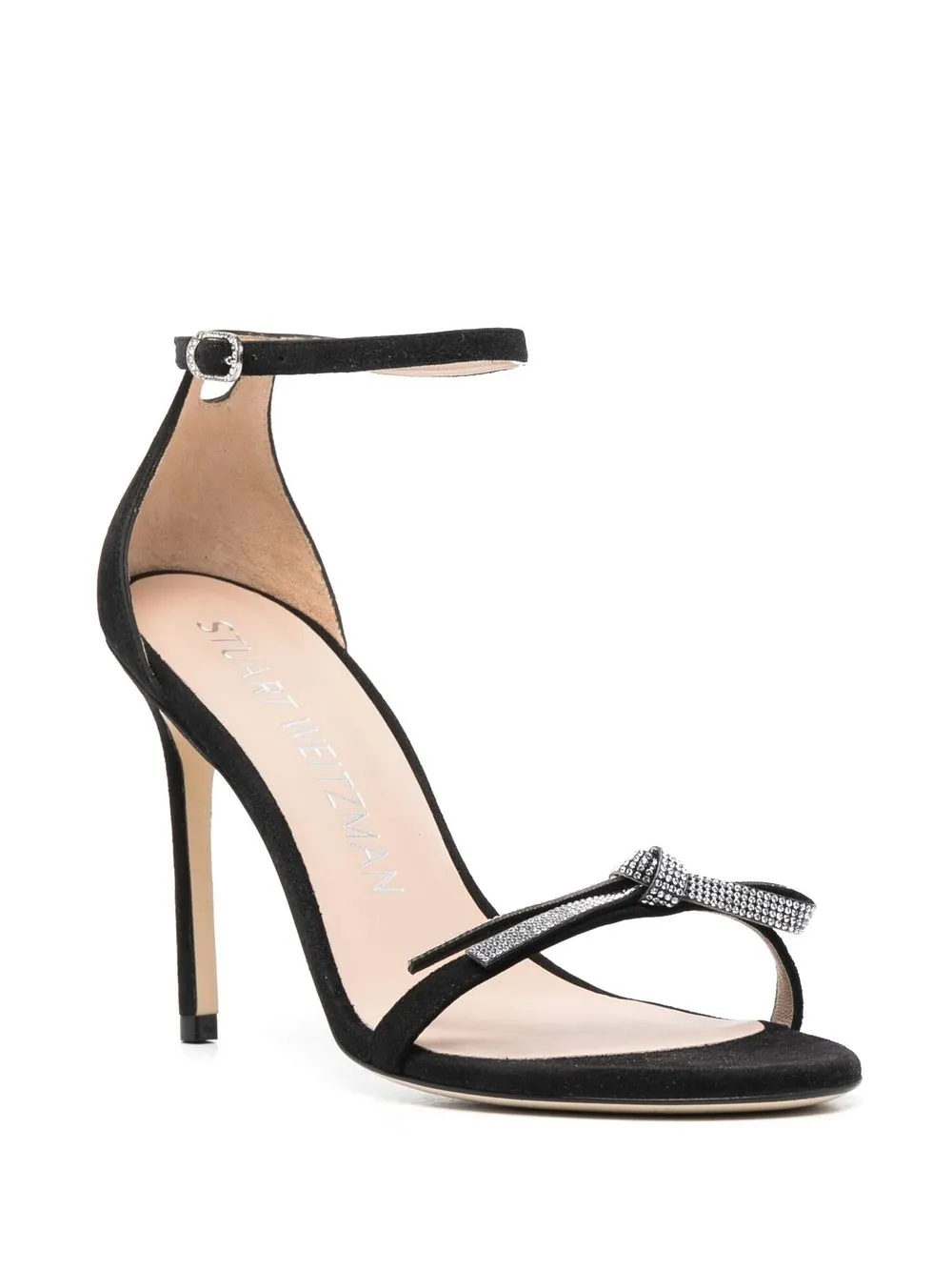 Stuart Weitzman 100mm Open toe Platform Sandals Farfetch