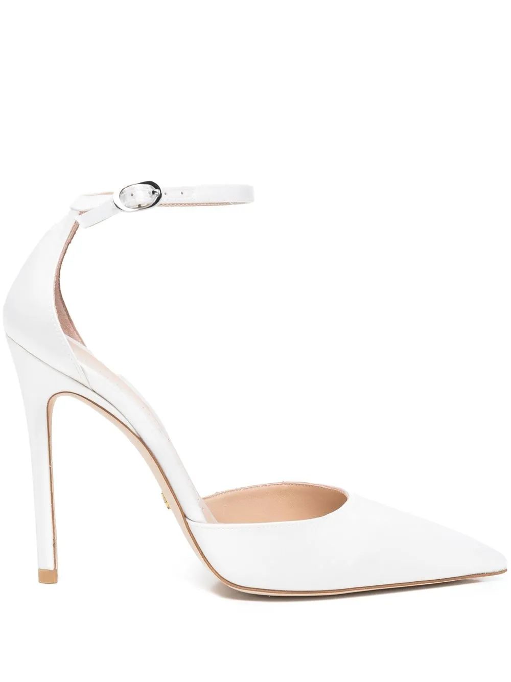 

Stuart Weitzman zapatillas Stuart con tacón de 110mm - Blanco