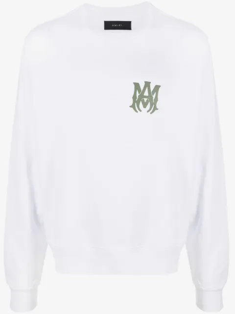 AMIRI logo-print cotton sweatshirt