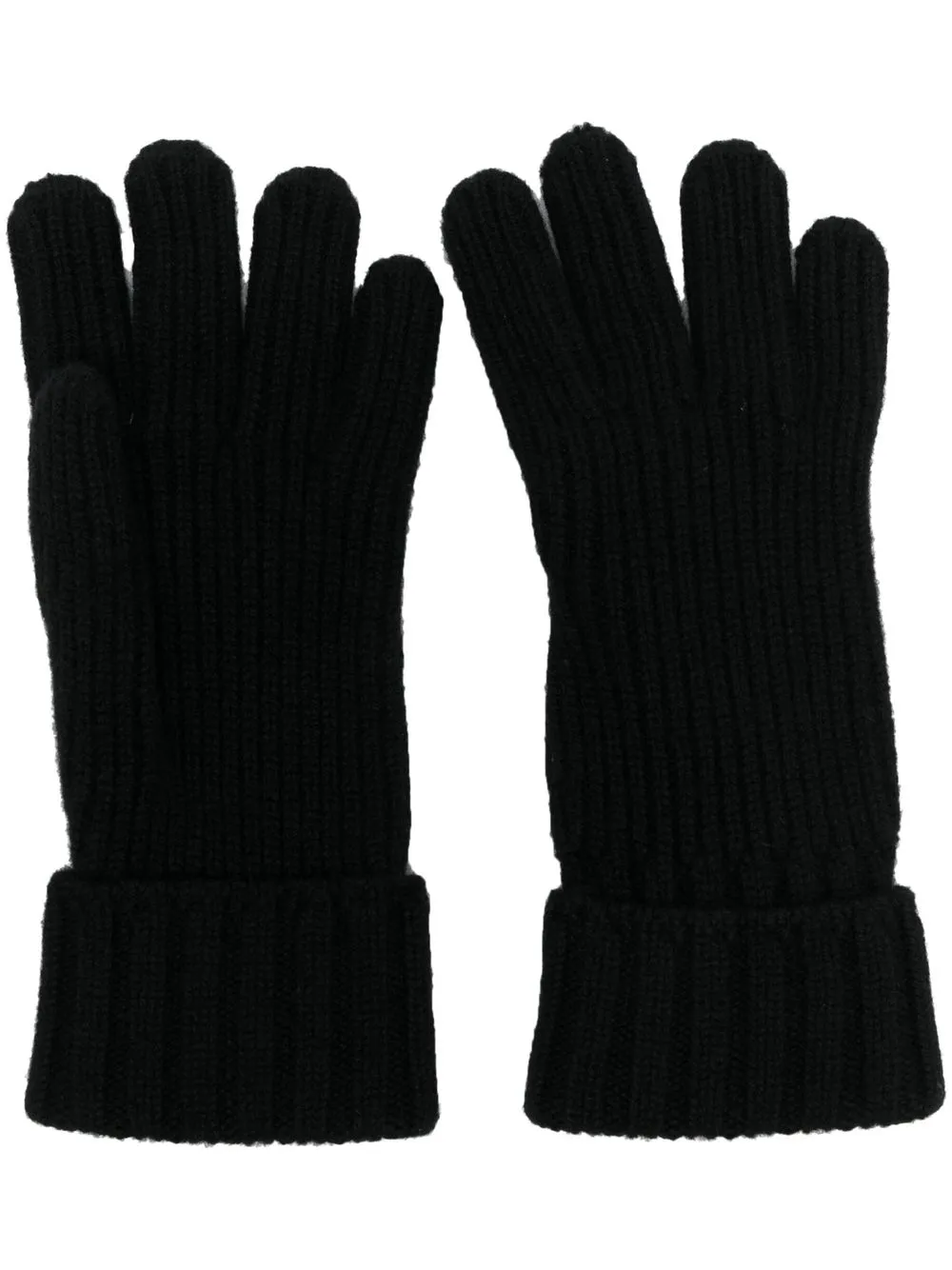 

Woolrich guantes tejido de cachemira - Negro