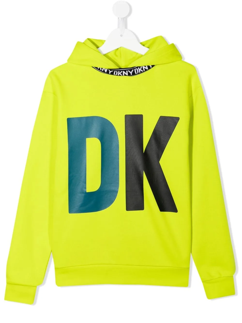 

Dkny Kids hoodie con logo estampado - Amarillo