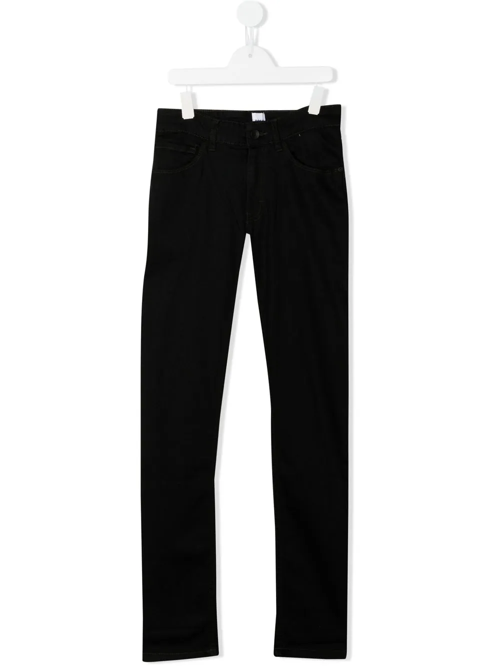 

BOSS Kidswear pantalones rectos - Negro