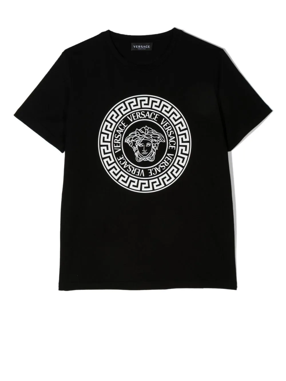 

Versace Kids Medusa-motif cotton T-shirt - Black