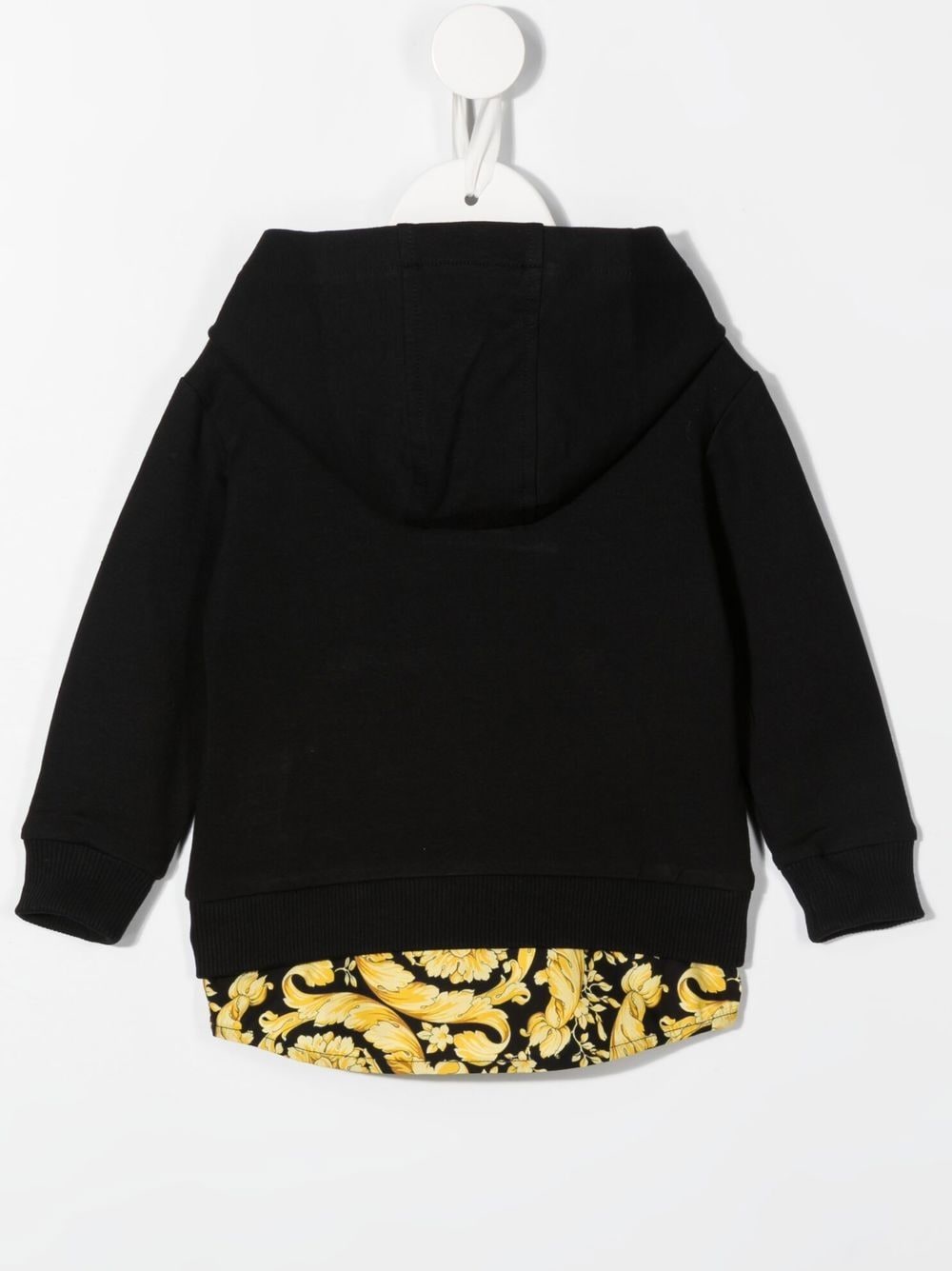 Image 2 of Versace Kids layered logo print hoodie