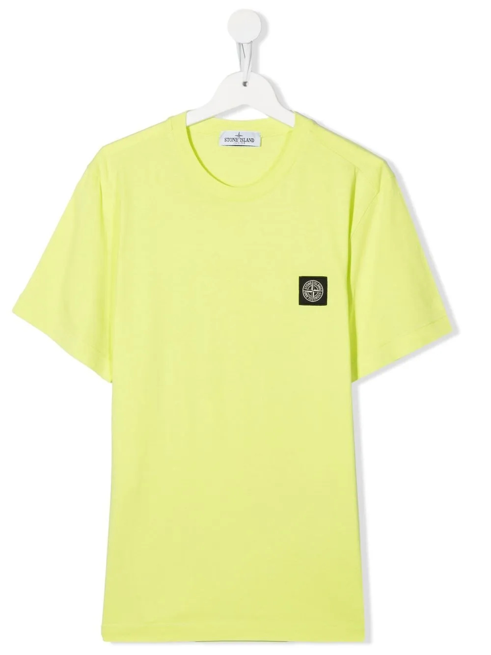 

Stone Island Junior playera con parche del logo - Verde