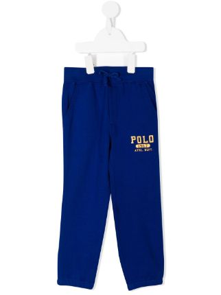 Polo Ralph Lauren logo-embroidered Jersey Track Pants - Farfetch
