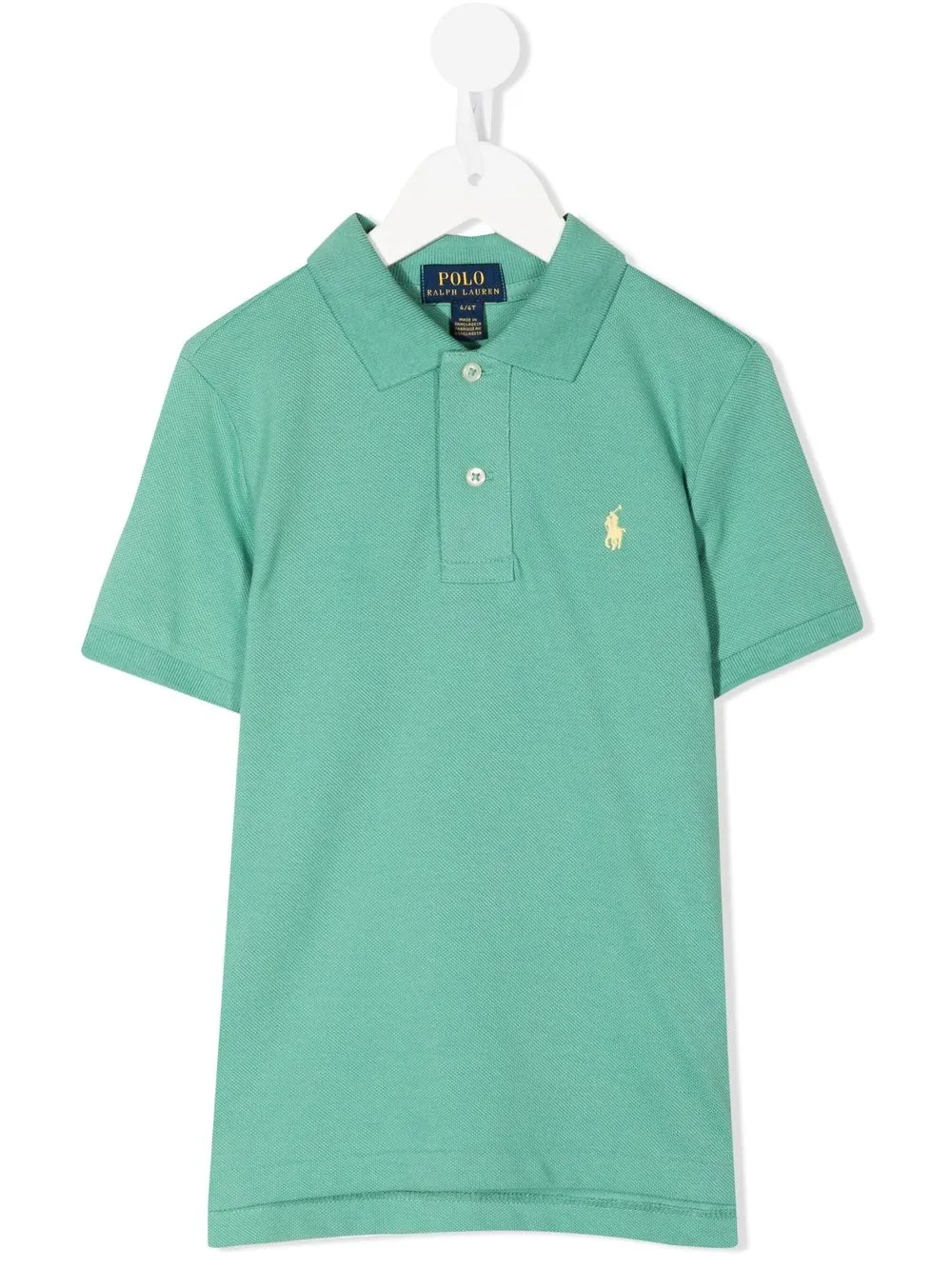 

Ralph Lauren Kids playera tipo polo con logo bordado - Verde