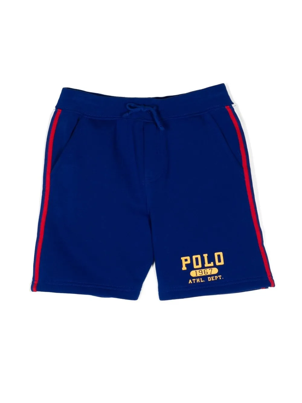 

Ralph Lauren Kids logo-print shorts - Blue