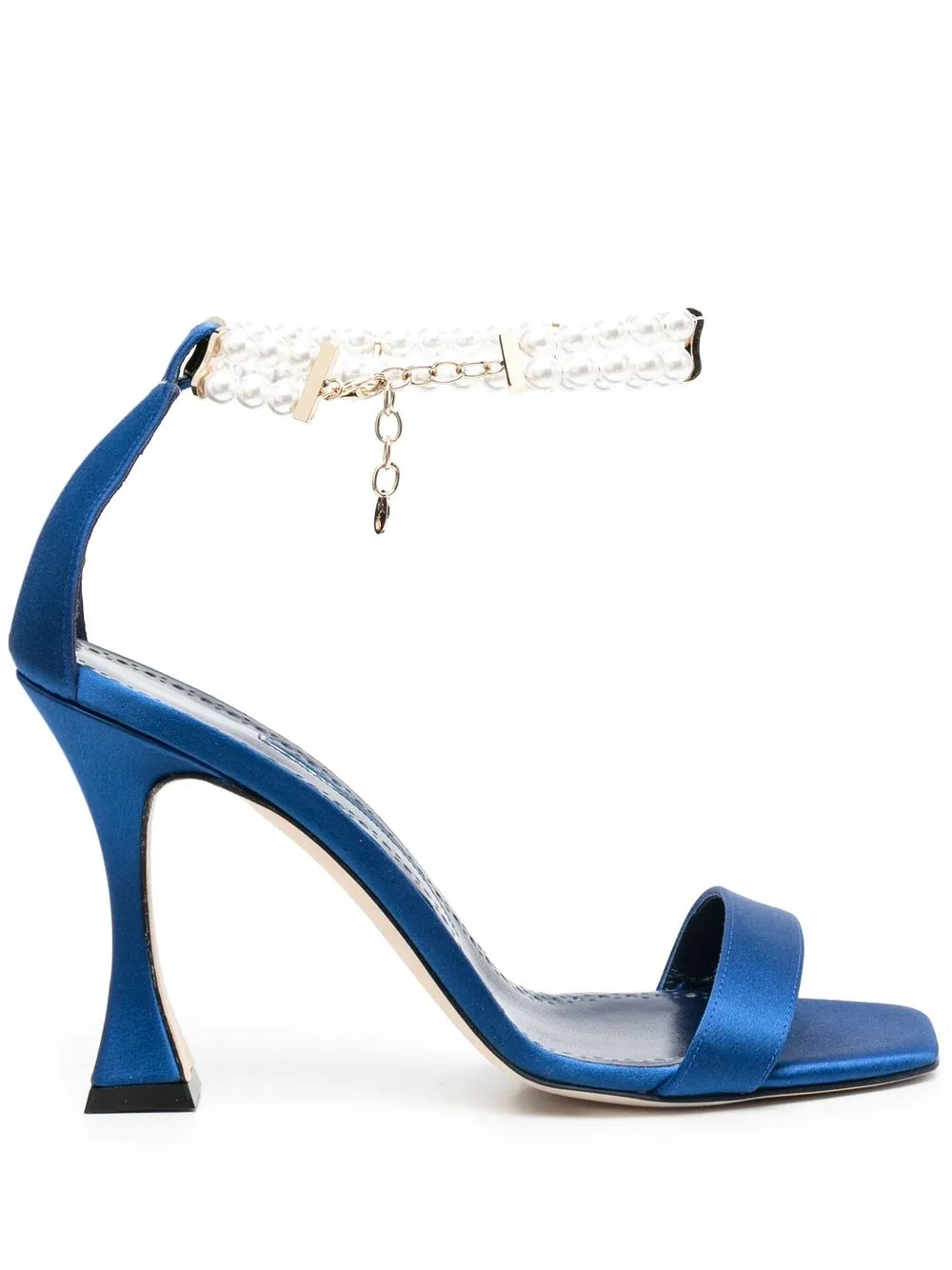 

Manolo Blahnik sandalias con tacón de 110mm - Azul