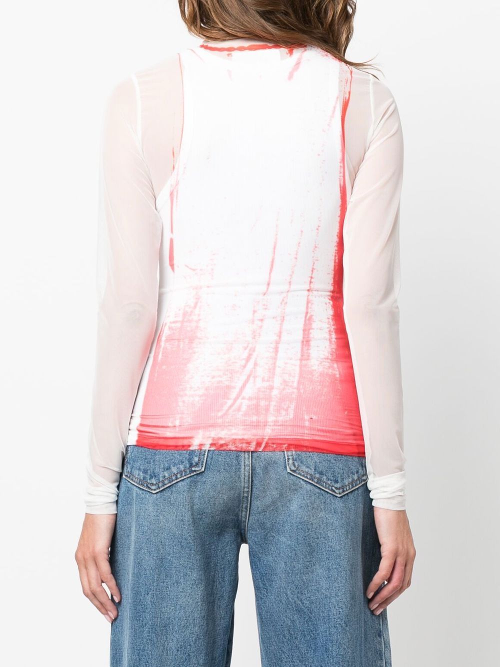 MM6 Maison Margiela high-neck jersey Women