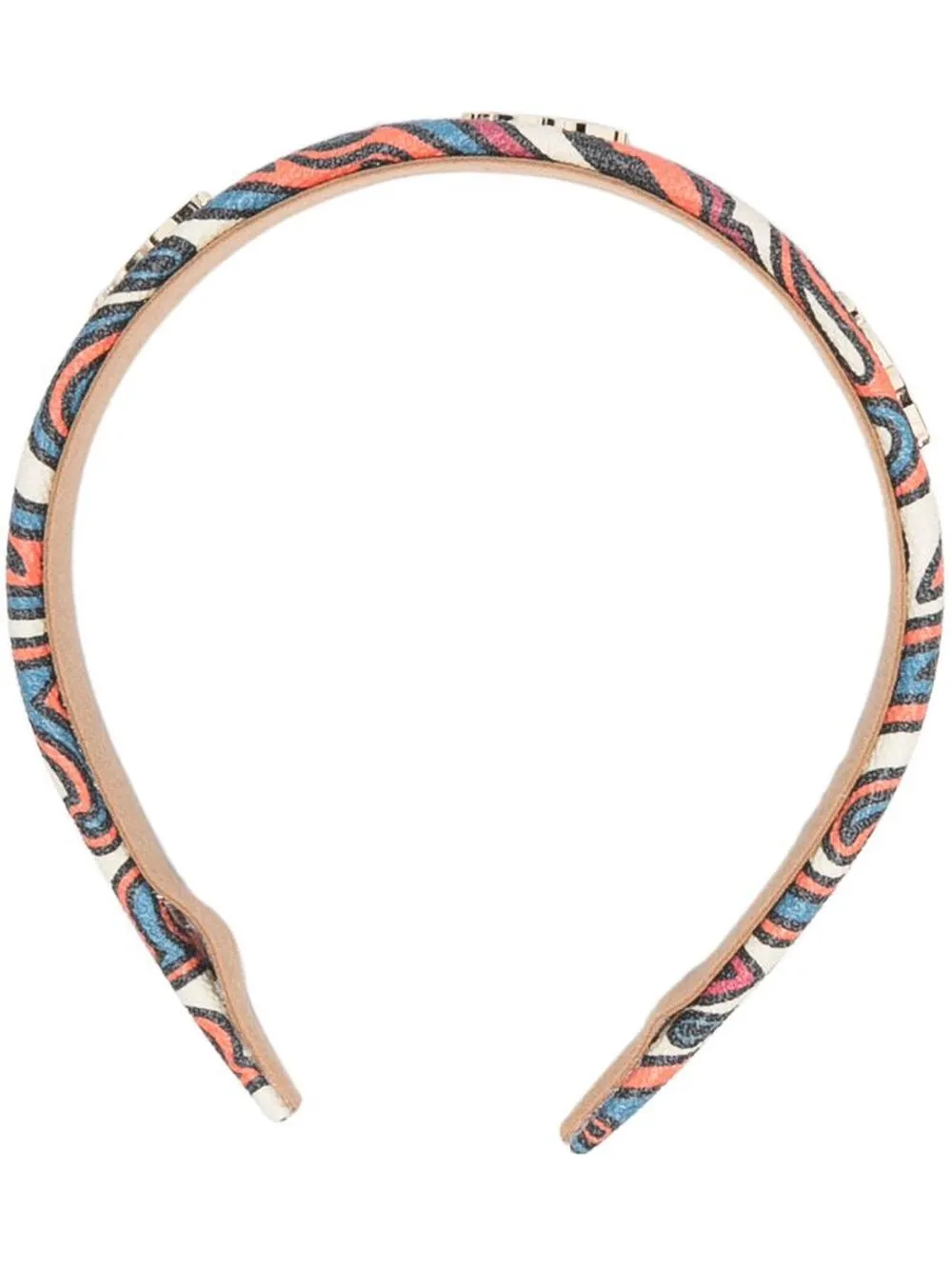 

ETRO Pegaso abstract-print hairband - Neutrals