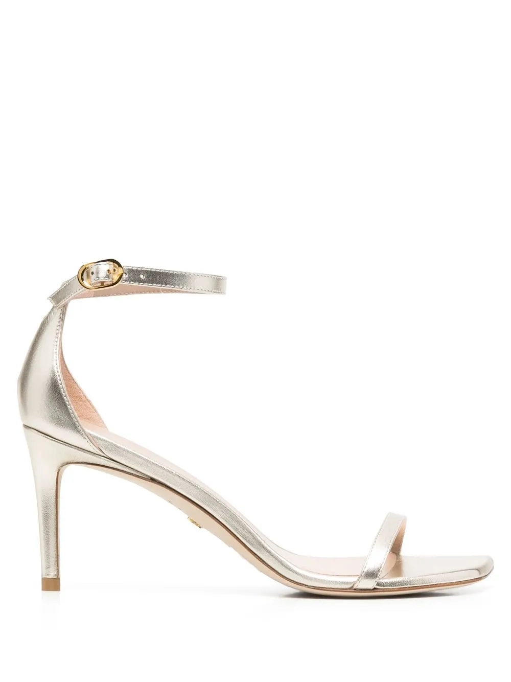 Stuart weitzman less on sale nudist 75mm sandals