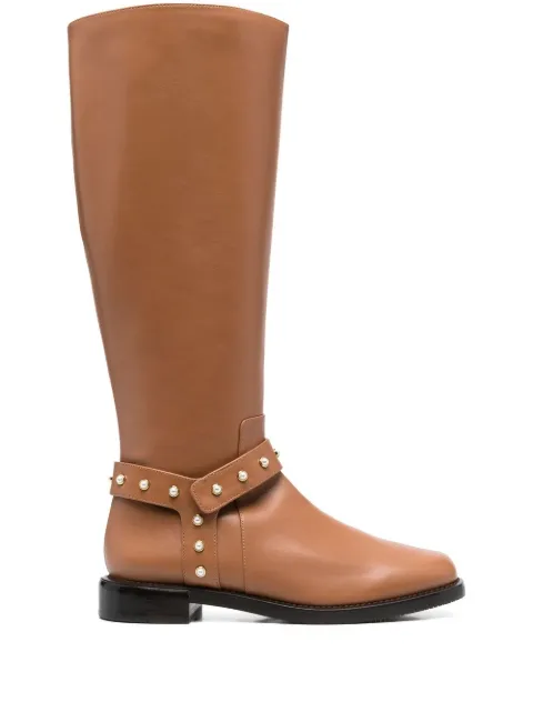 Stuart Weitzman сапоги с заклепками