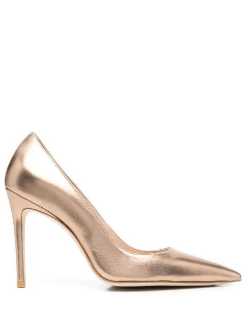 Stuart Weitzman zapatillas metalizadas 