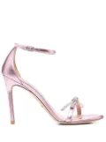 Stuart Weitzman crystal-embellished 110mm sandals - Pink