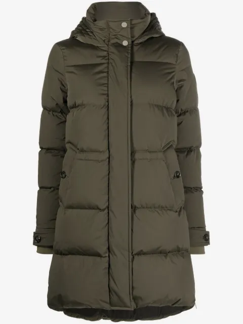 Woolrich Gesteppter Kapuzenmantel