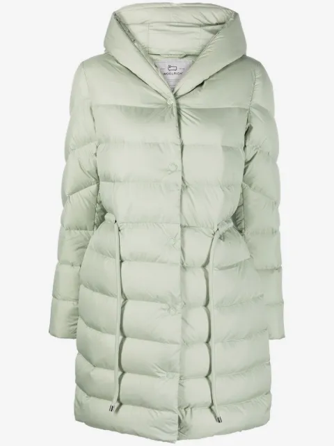 Woolrich Ellis long feather-down jacket