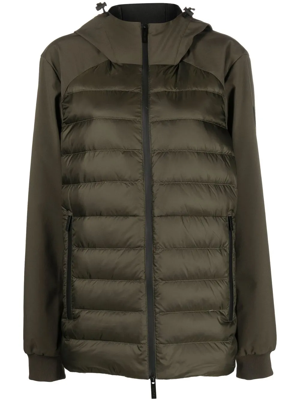 Click to view more detailed imagery on our partner's website Woolrich Logo-patch Padded Shell Jacket In 绿色