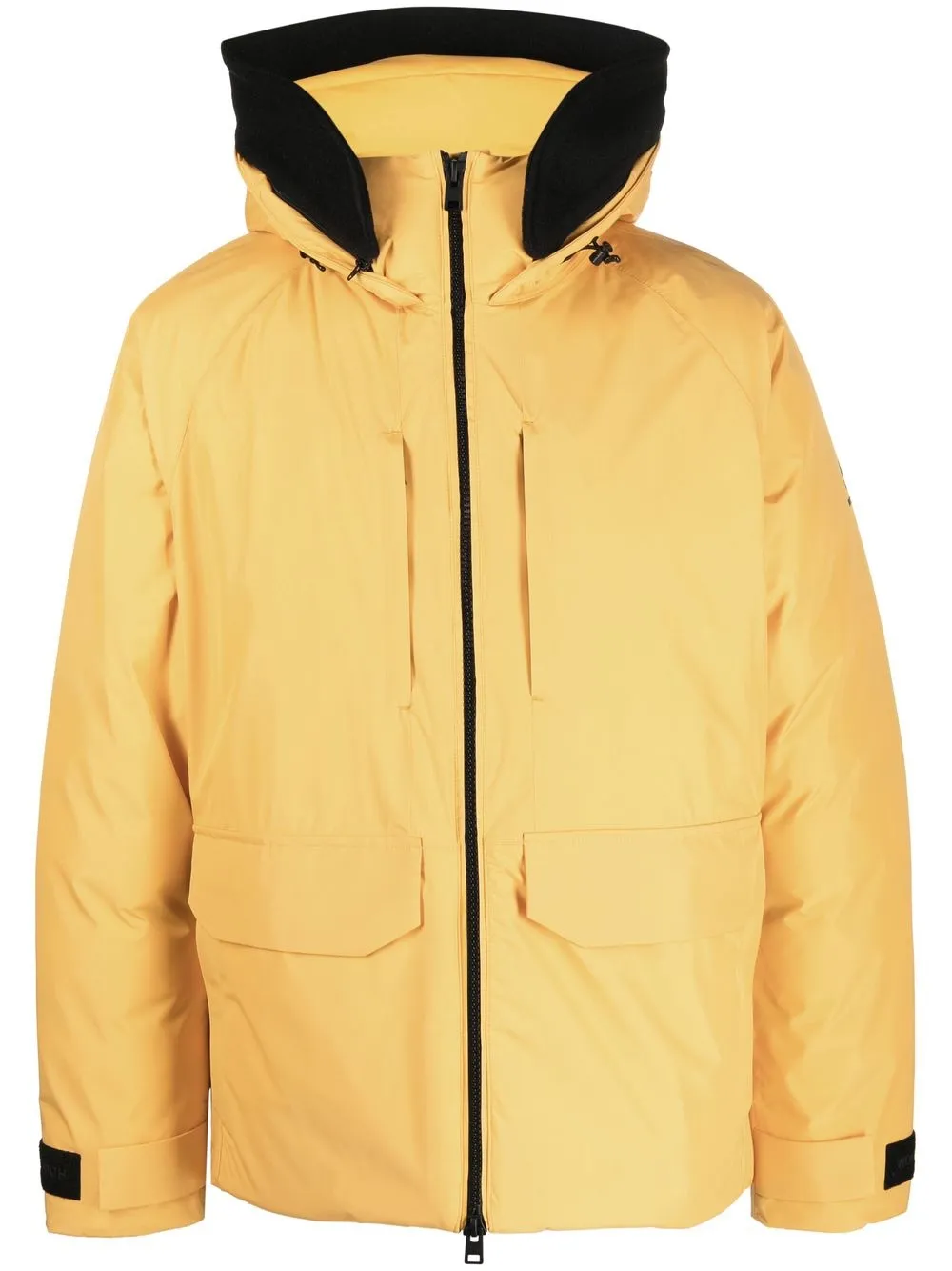 Image 1 of Woolrich zip-up padded hooded jacket