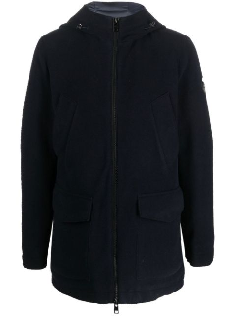 Woolrich - hooded zipped-up parka coat