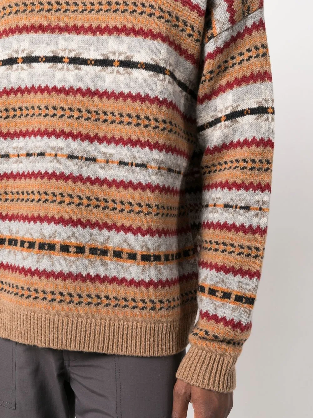 Woolrich Fair Isle Crew Neck Jumper - Farfetch