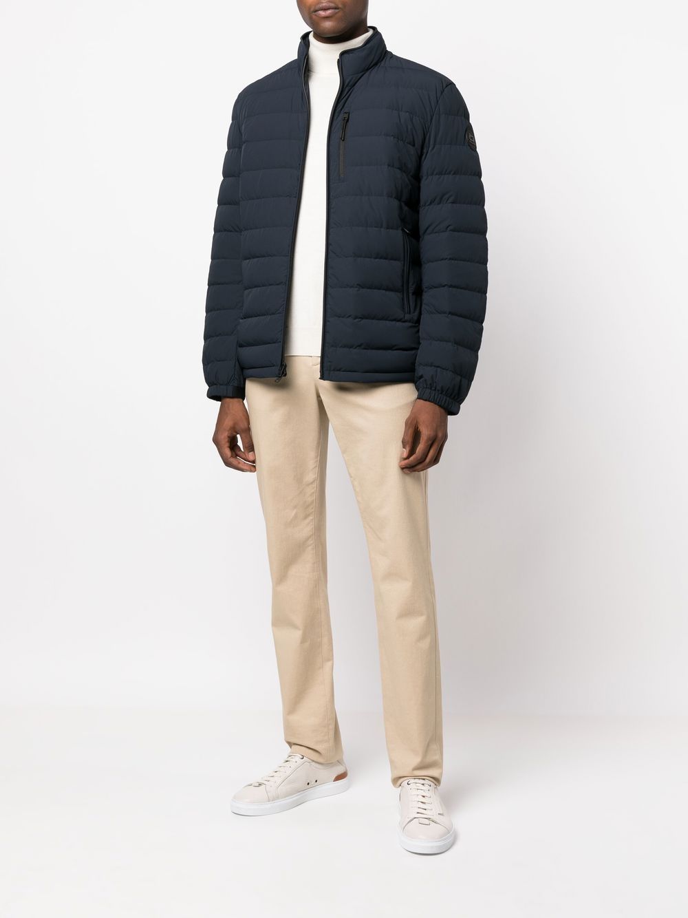 Woolrich Jack met rits - Blauw