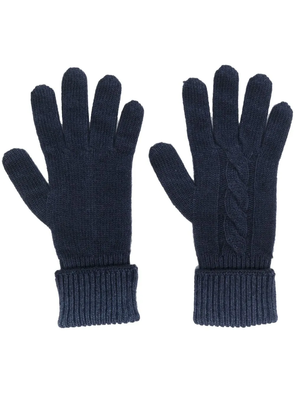 

Woolrich Nativa cable-knit gloves - Azul