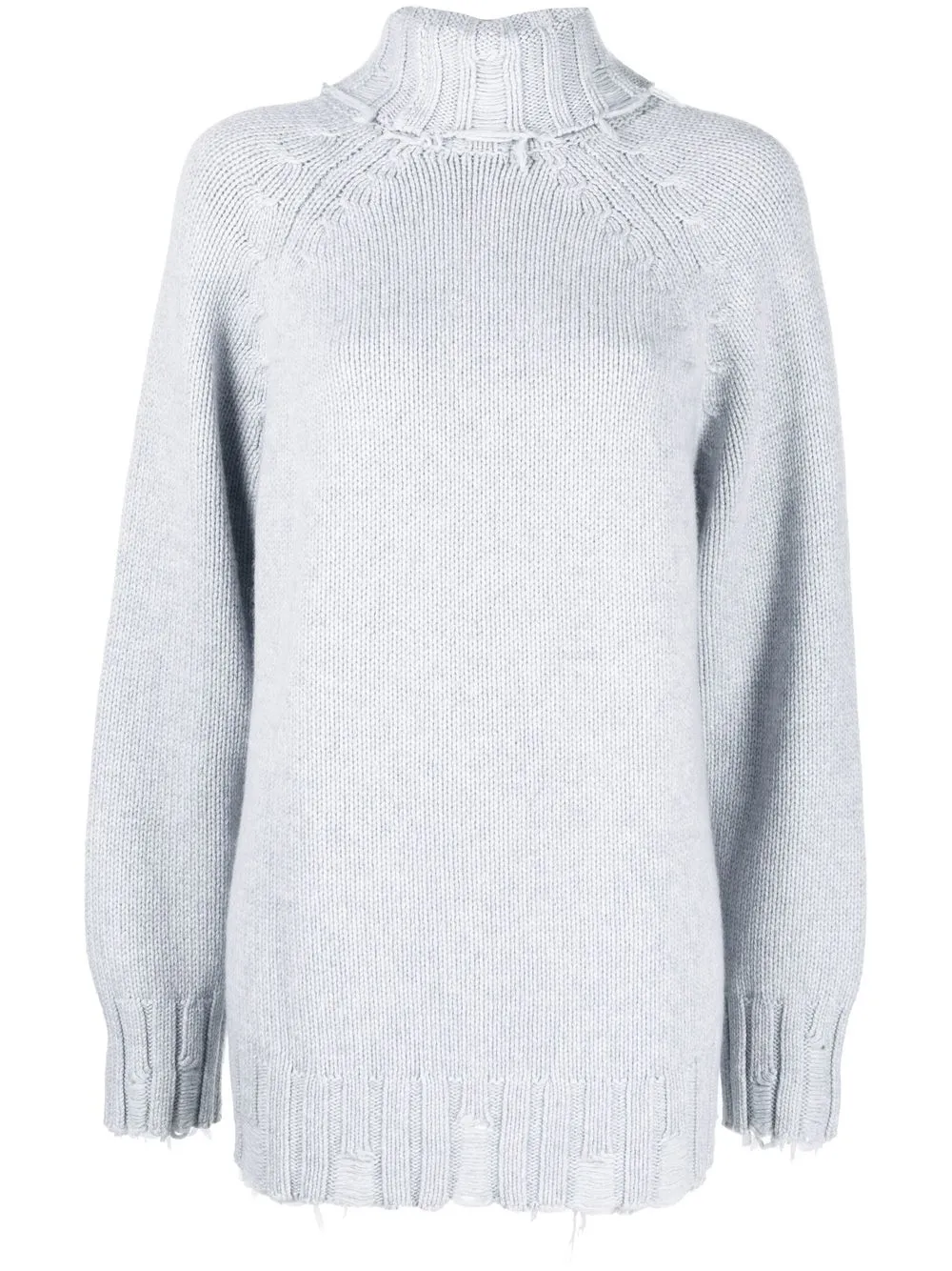 

Malo roll neck cashmere jumper - Grey