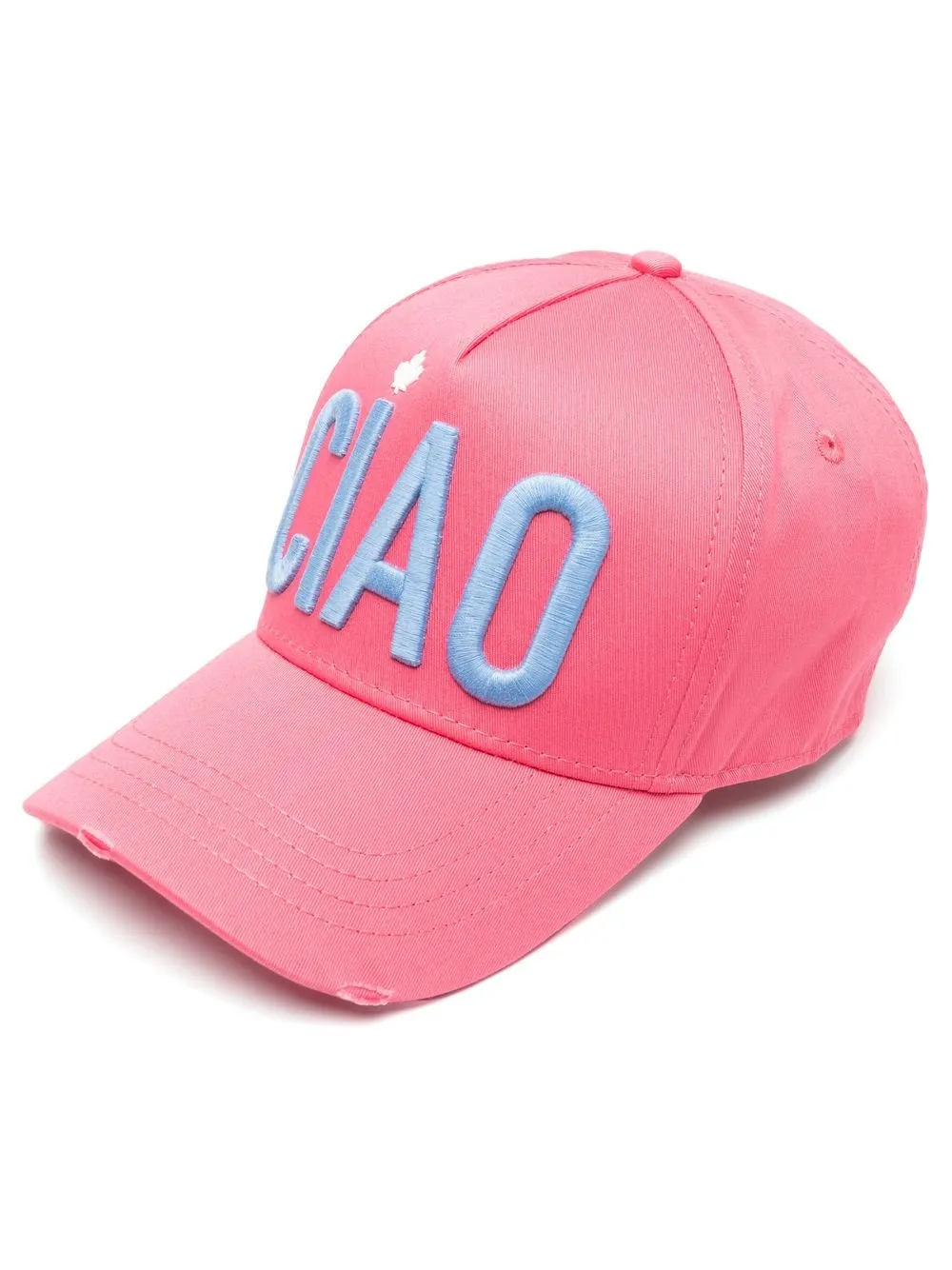 

Dsquared2 gorra con logo bordado - Rosado