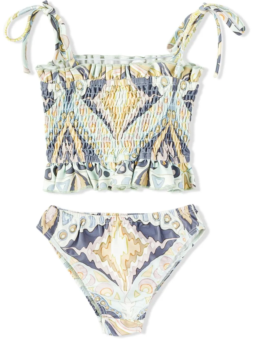 Cult Gaia Bikini met grafische print Wit