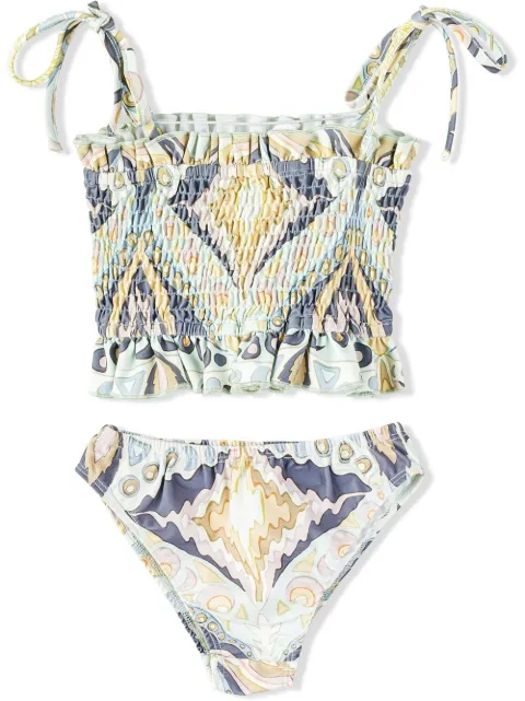 Cult Gaia Summer graphic-print bikini
