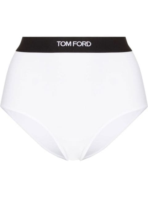 TOM FORD logo-waist briefs