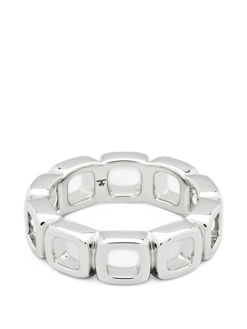  Tom Wood Ring Mit Cut Outs   Silber 