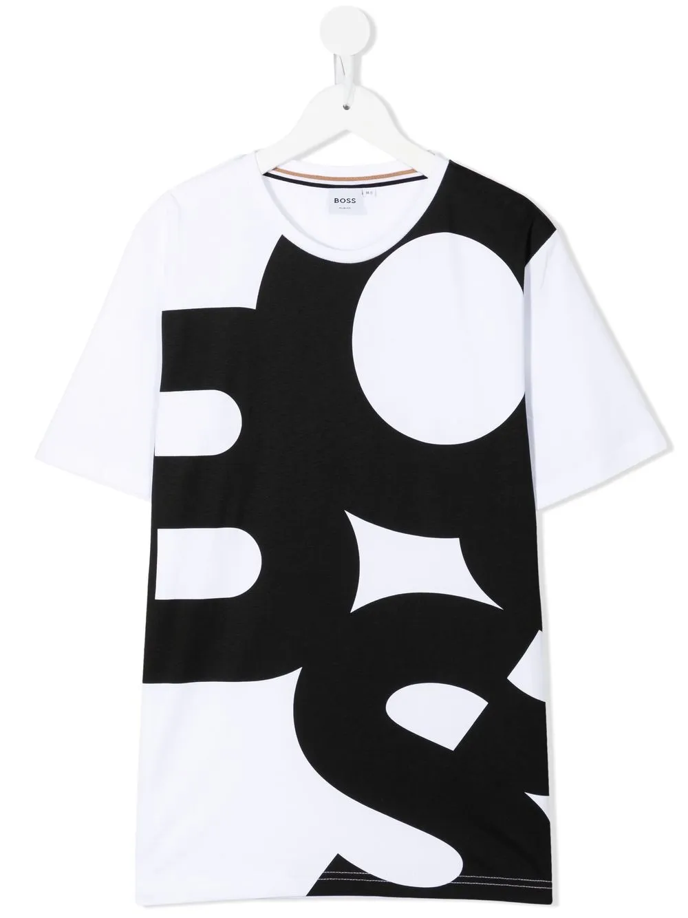 

BOSS Kidswear playera oversize con logo estampado - Blanco