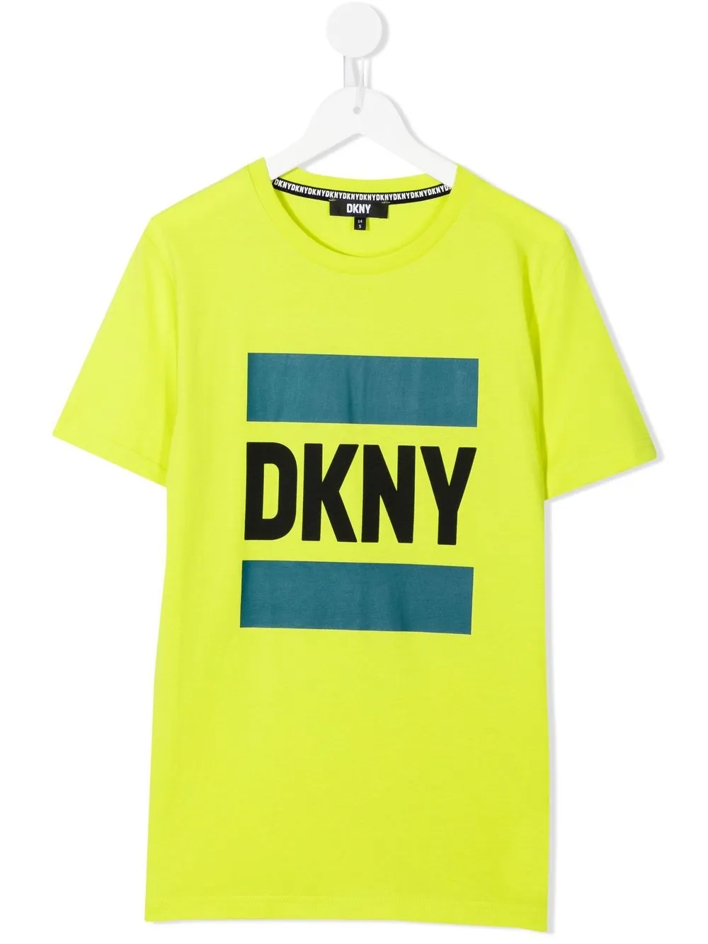 

Dkny Kids TEEN logo-print T-shirt - Yellow