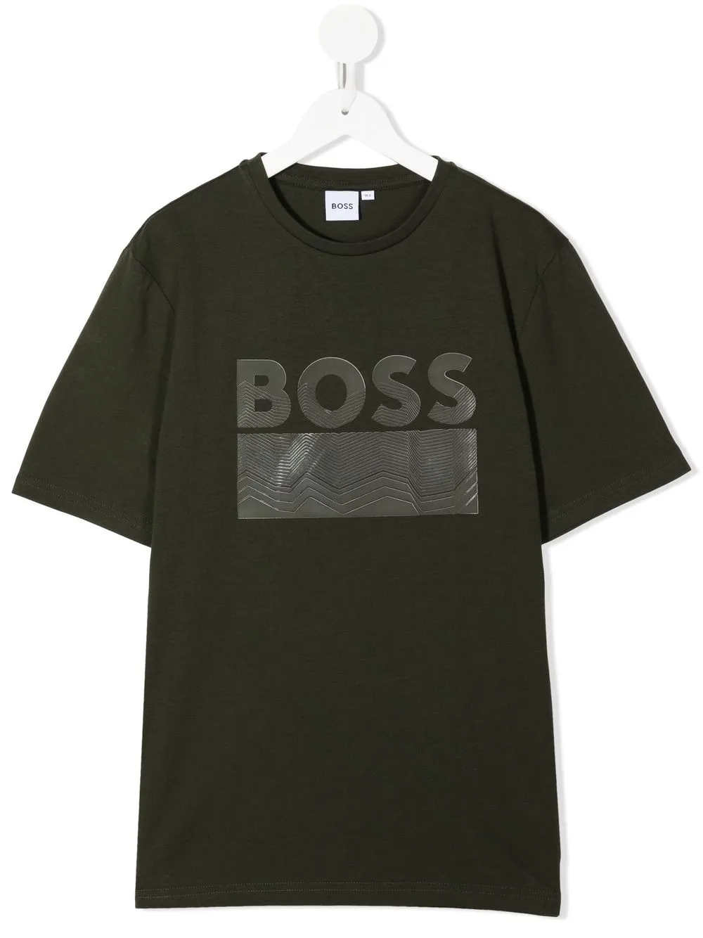 

BOSS Kidswear playera con logo estampado - Verde