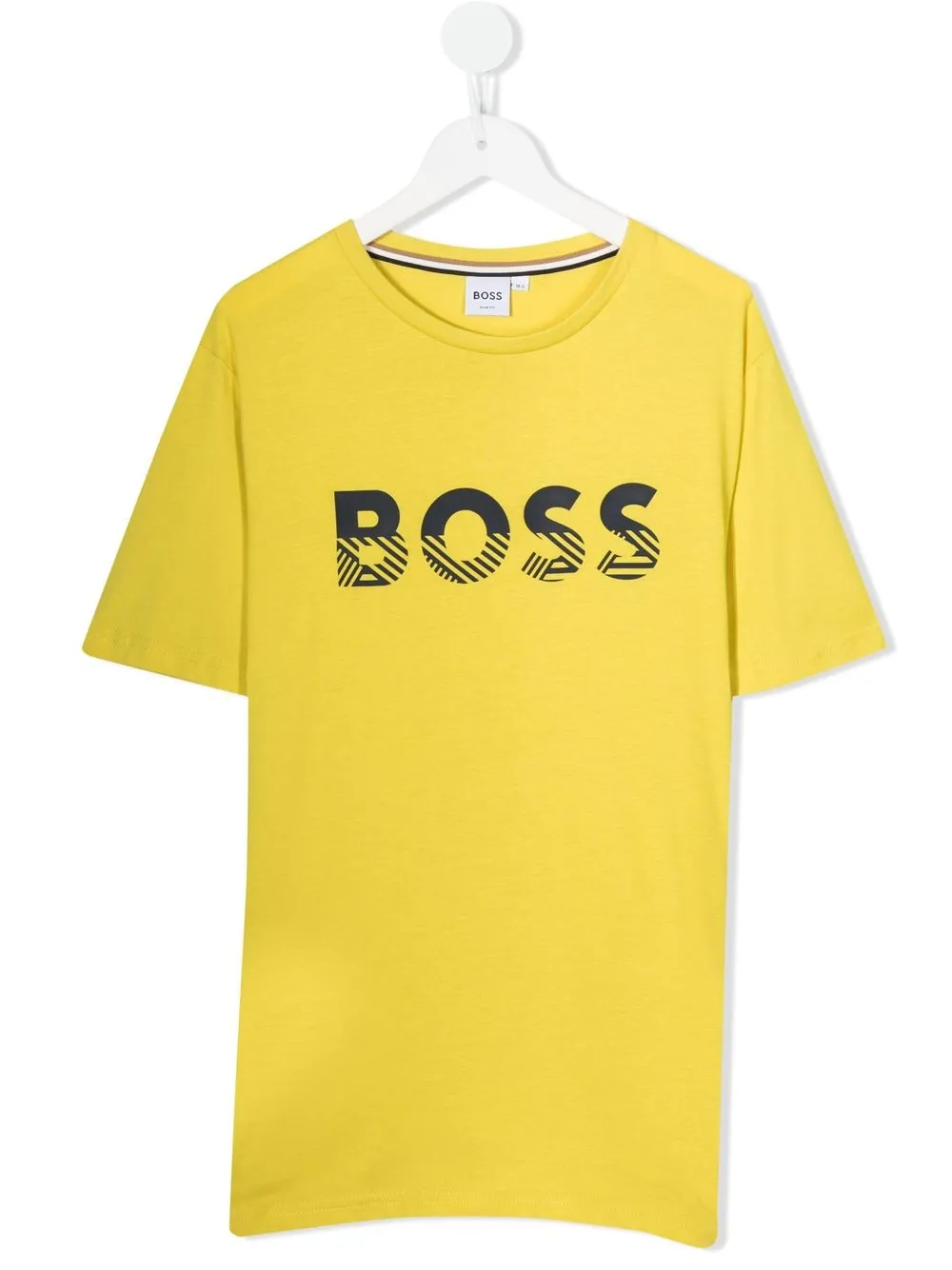 

BOSS Kidswear playera con logo estampado - Amarillo
