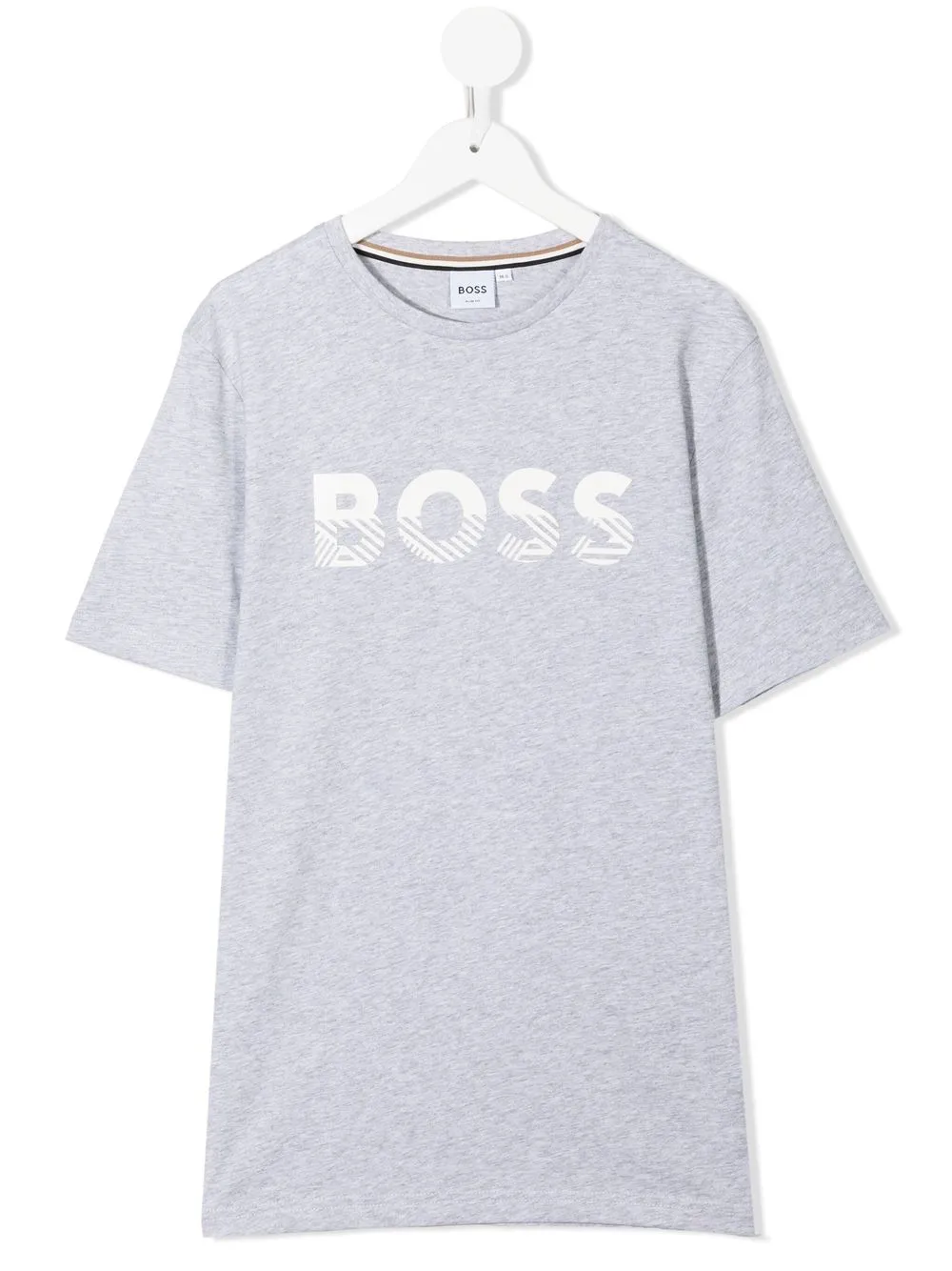 

BOSS Kidswear logo print T-shirt - Grey