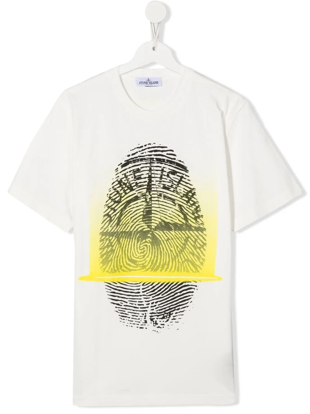 

Stone Island Junior playera con estampado gráfico - Blanco