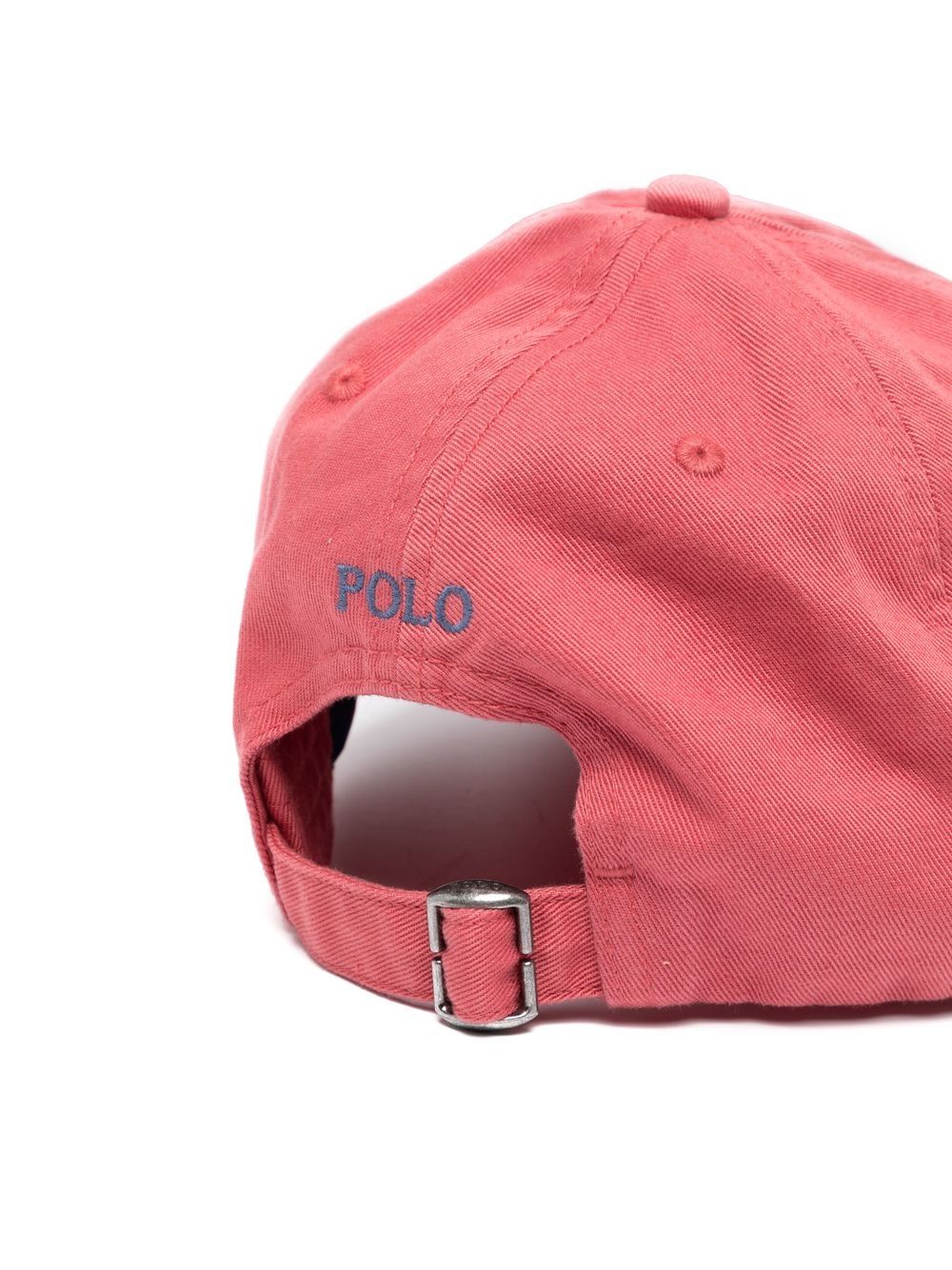 Ralph Lauren Kids Honkbalpet met borduurwerk - Roze