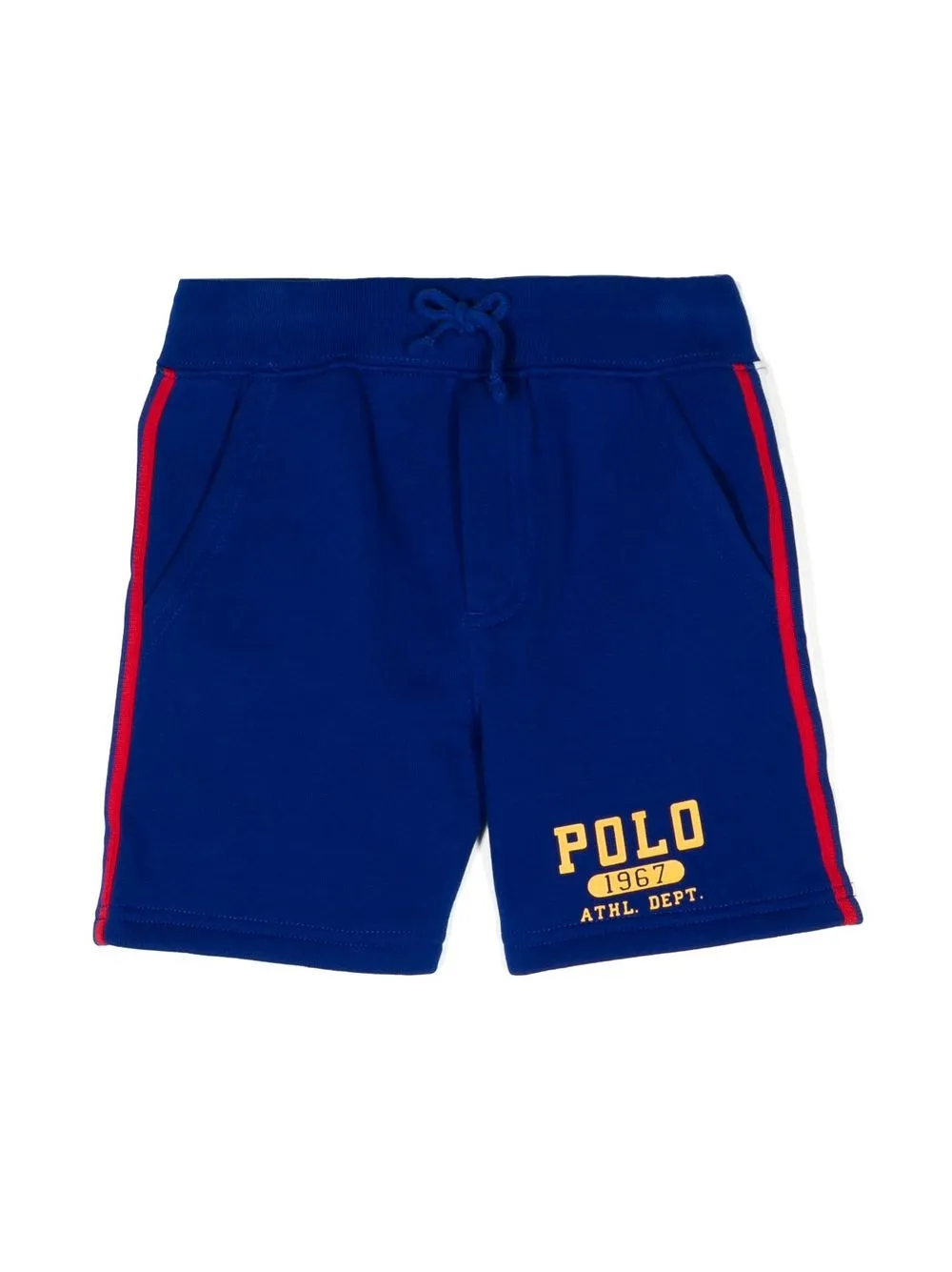 

Ralph Lauren Kids logo-print shorts - Blue