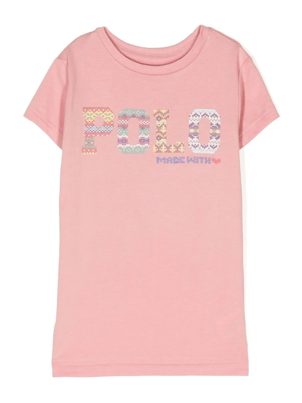 

Ralph Lauren Kids logo-print short-sleeve T-shirt - Pink