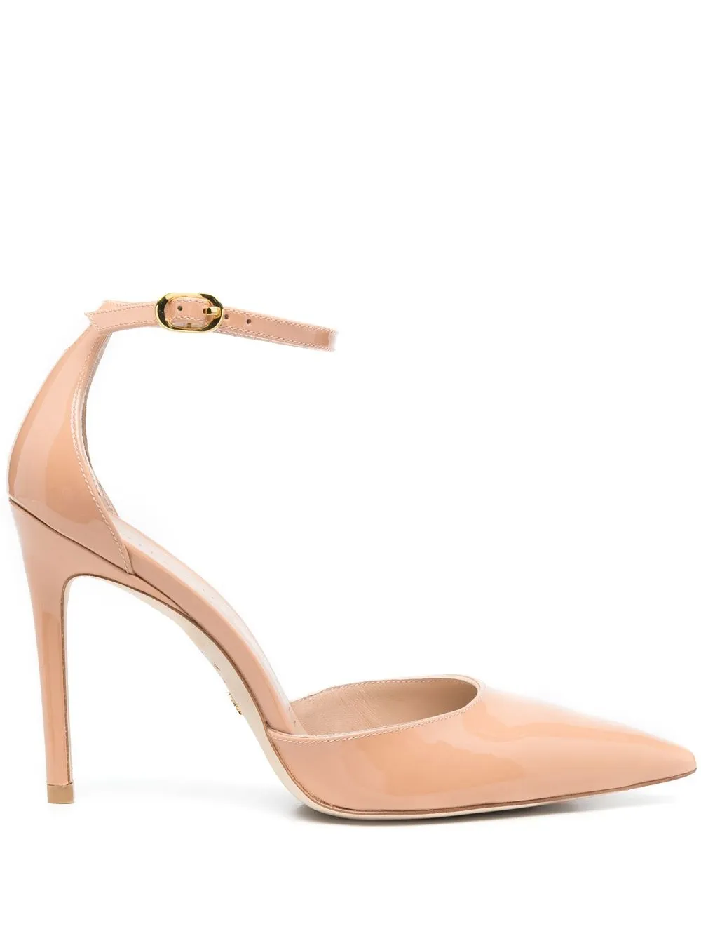 

Stuart Weitzman pointed leather pumps - Neutrals