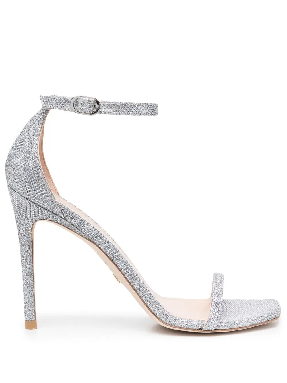 

Stuart Weitzman sandalias Nudistcurve con tacón de 105mm - Gris