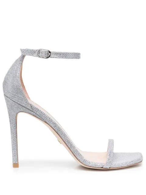 Stuart Weitzman 105mm Nudistcurve open-toe sandals 