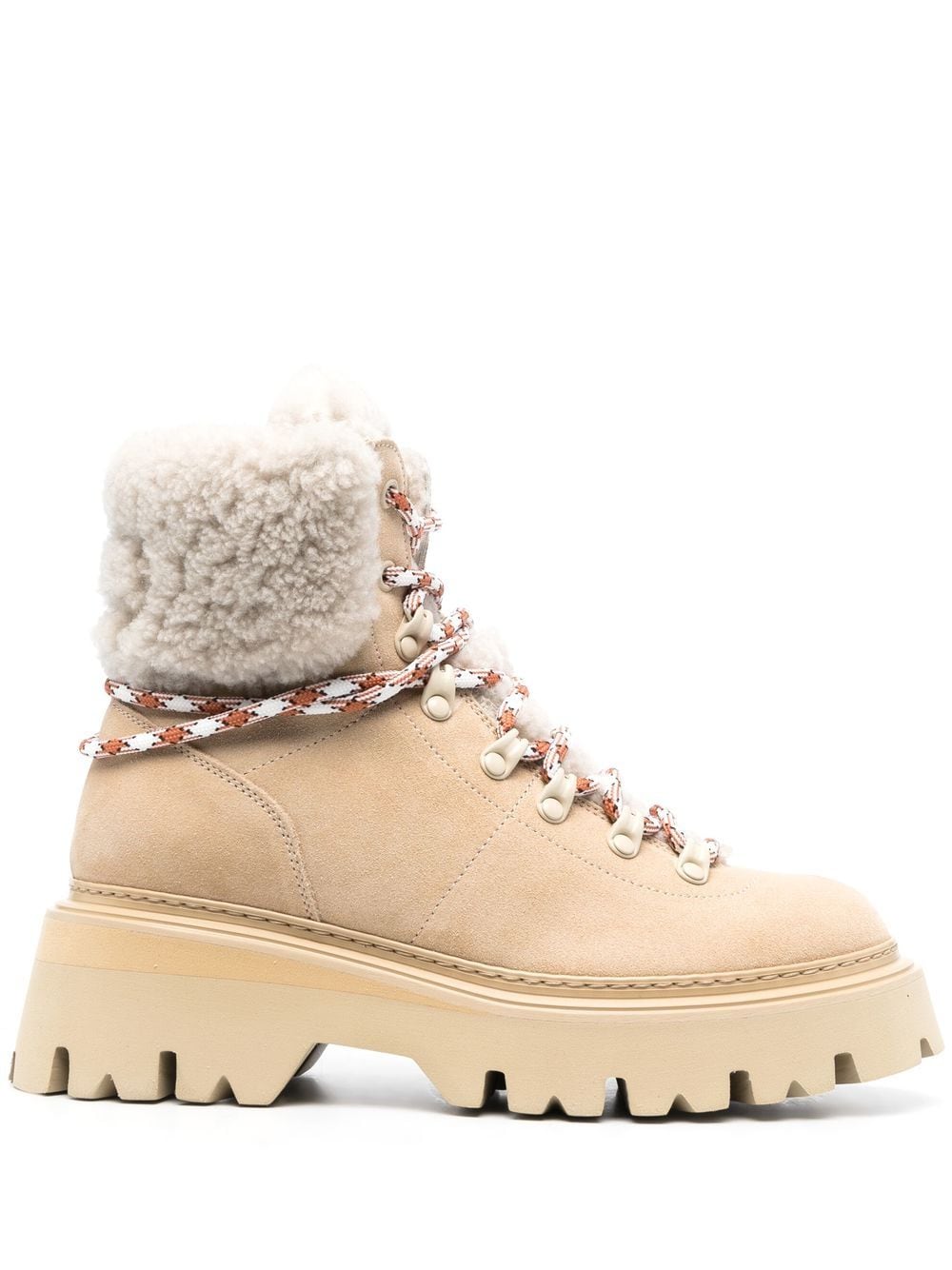 Woolrich sheepskin hiking boots - Neutrals