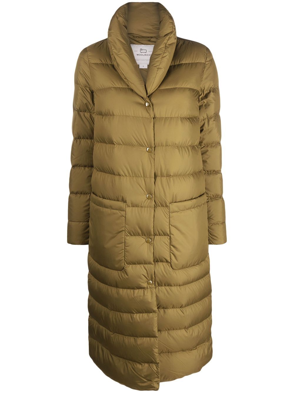 

Woolrich chamarra capitonada Ellis - Verde